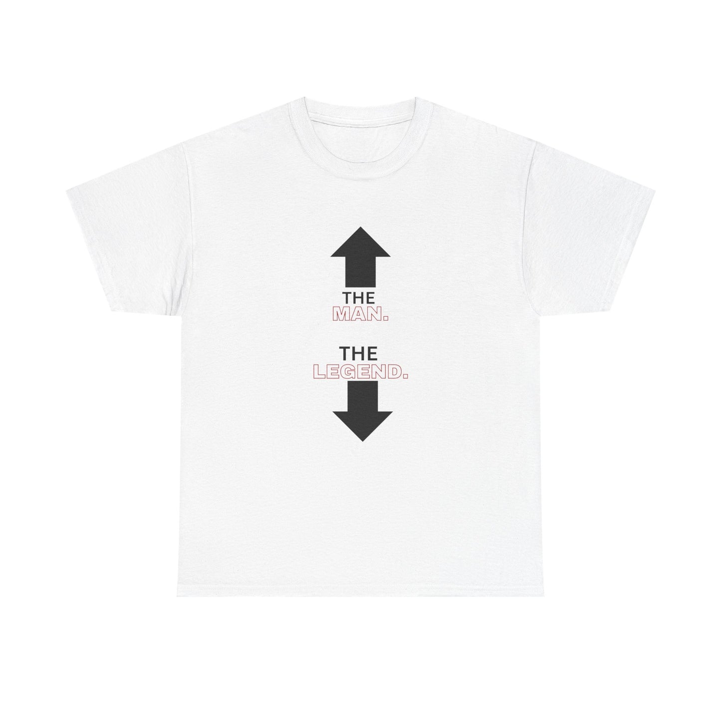 T-Shirt — "The Legend" Arrow Graphic Tee