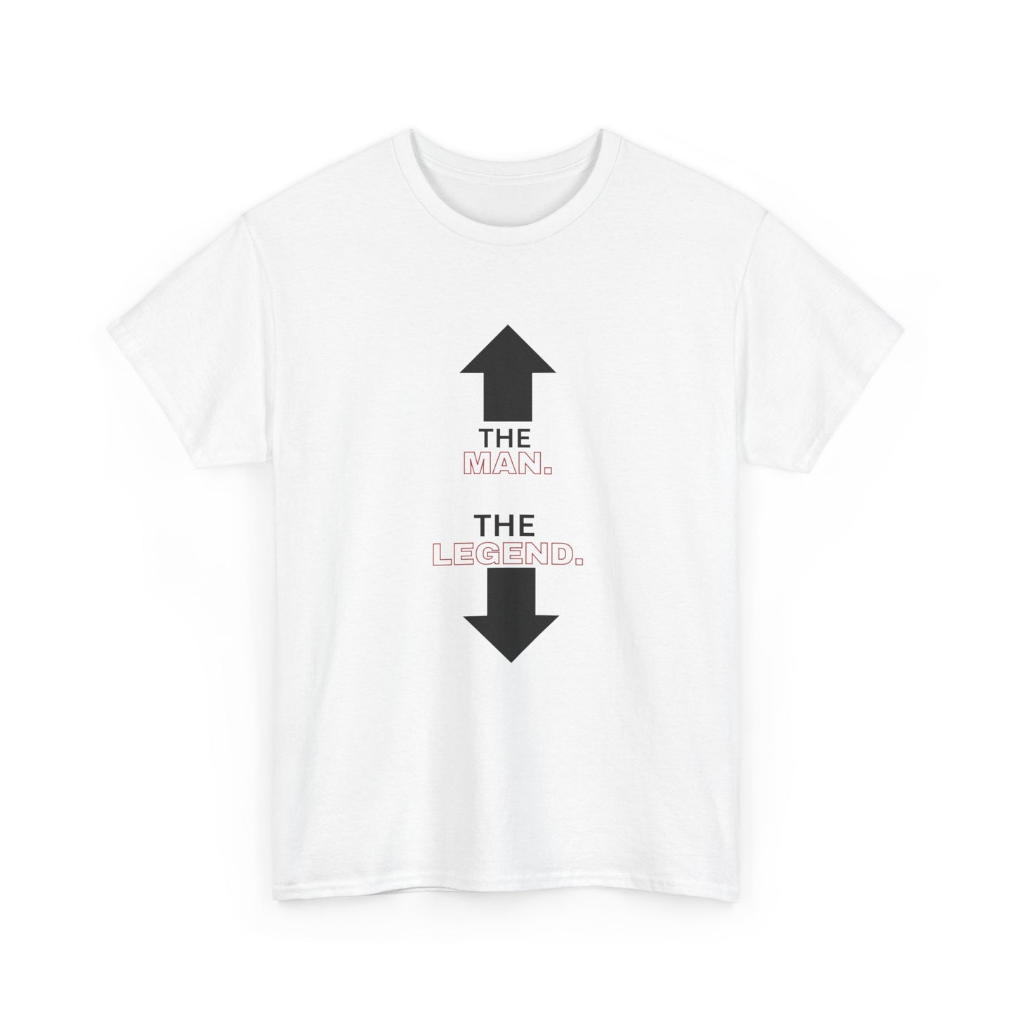 T-Shirt — "The Legend" Arrow Graphic Tee