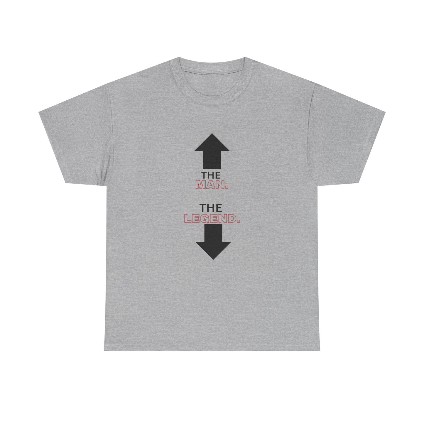 T-Shirt — "The Legend" Arrow Graphic Tee