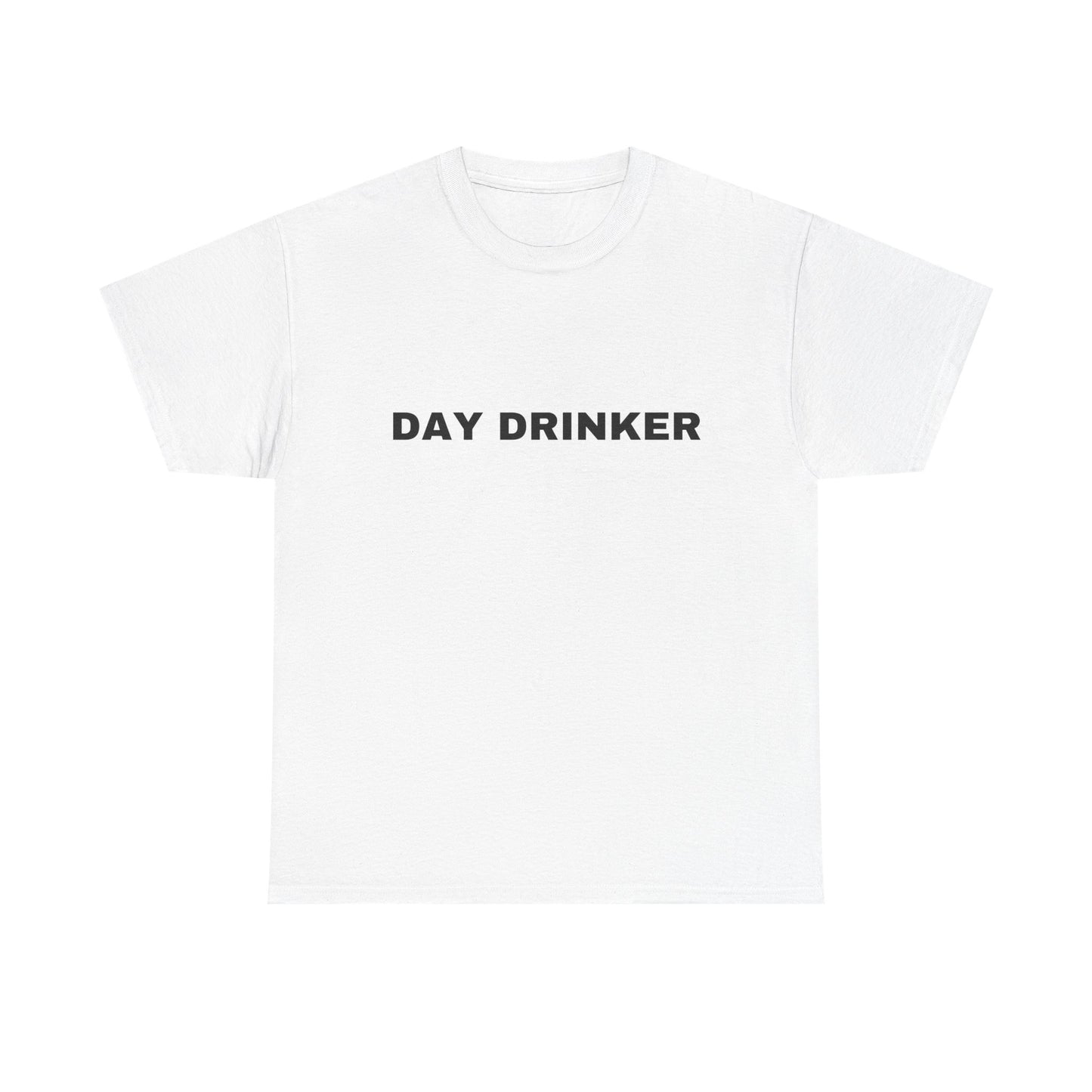Day Drinker Tee — Funny Minimalist Drinking Shirt