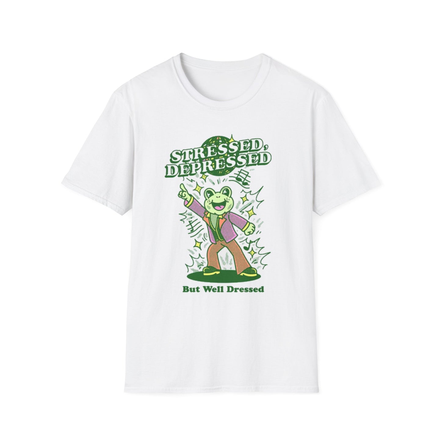 STRESSED BUT DRESSED TEE