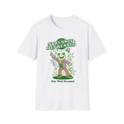 STRESSED BUT DRESSED TEE